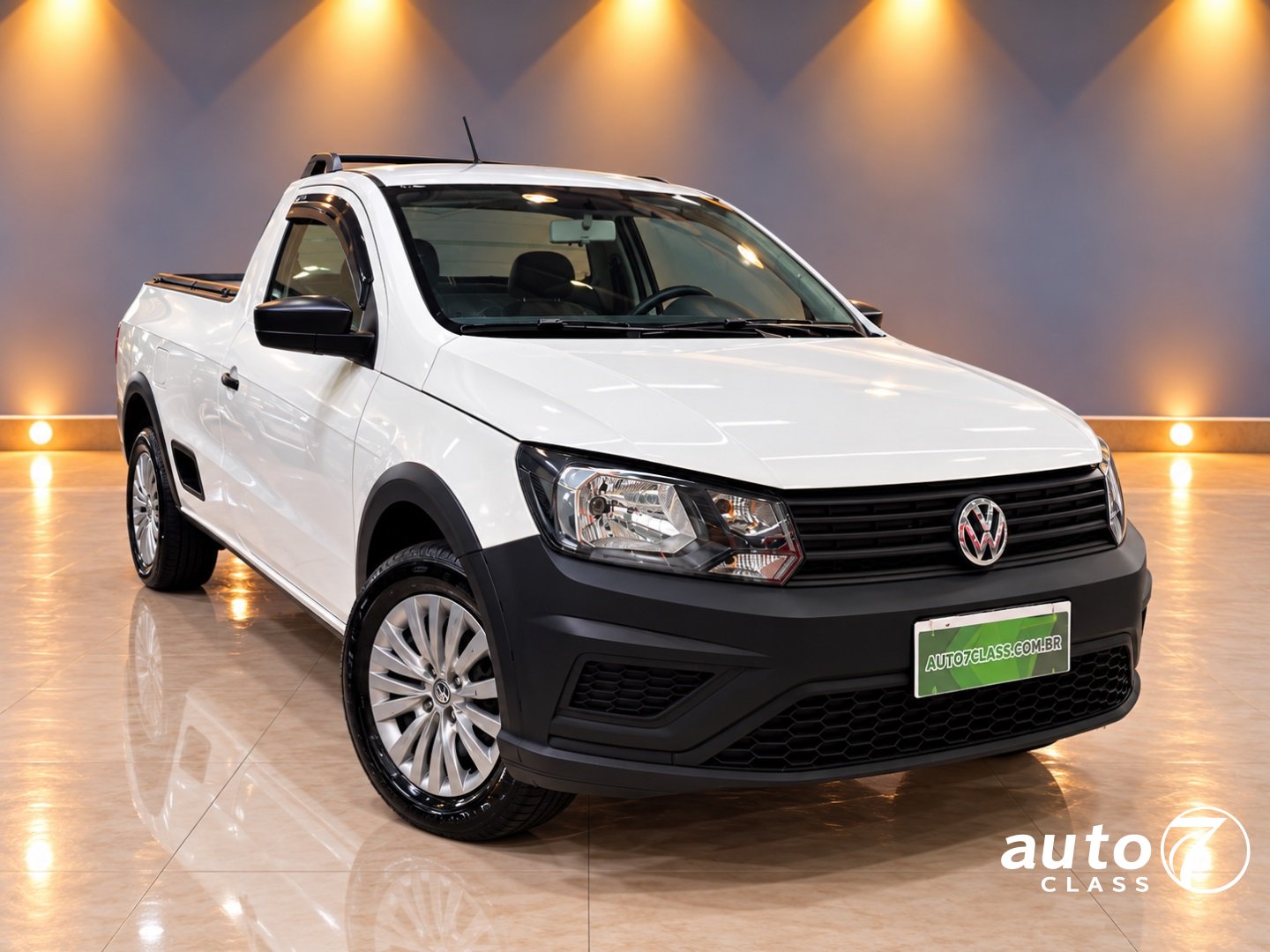 VOLKSWAGEN SAVEIRO 1.6 MSI ROBUST CS 16V FLEX 2P MANUAL Branco - Auto7 Class
