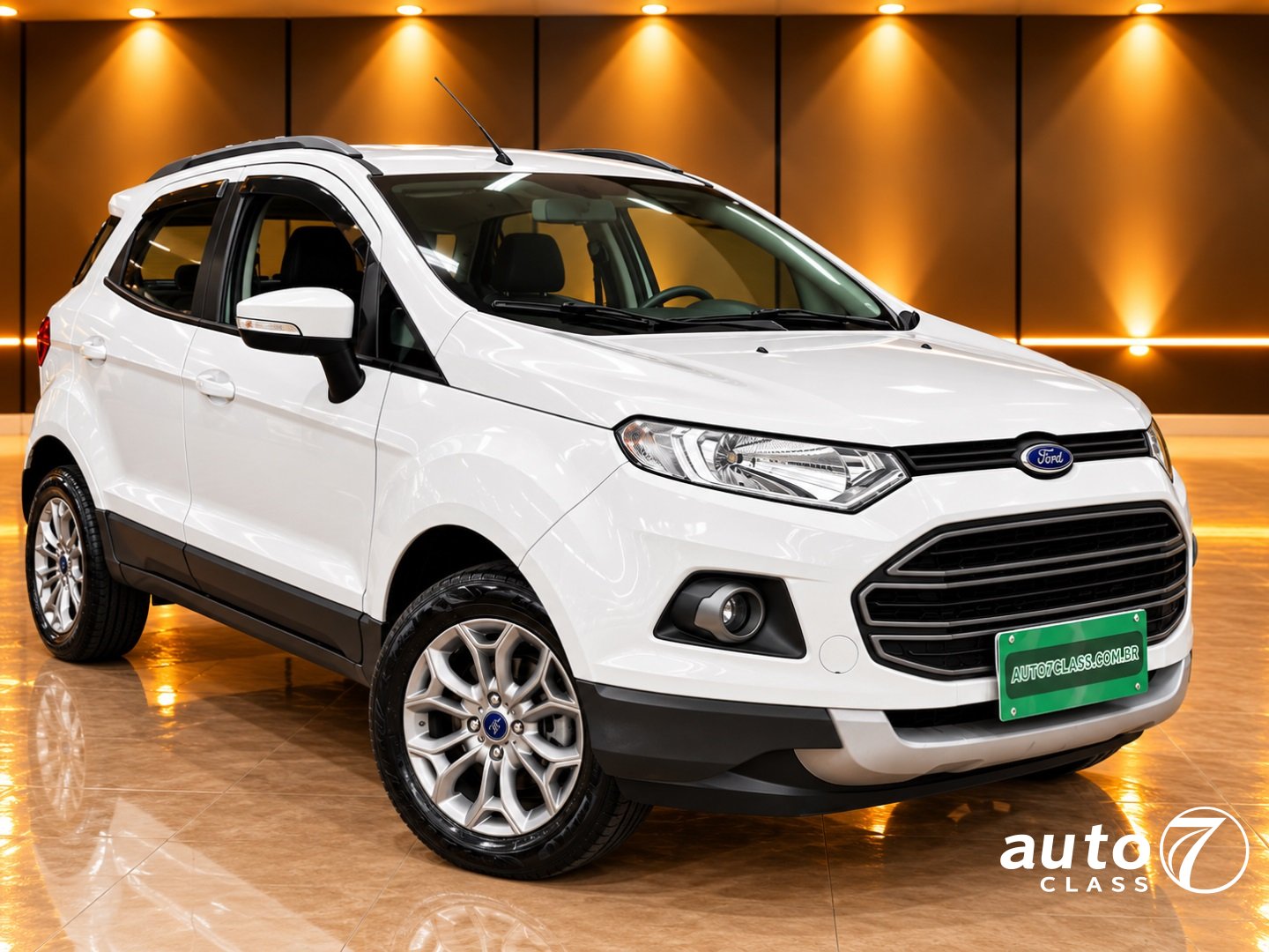 FORD ECOSPORT 2.0 FREESTYLE 16V FLEX 4P AUTOMÁTICO Branco - Auto7 Class